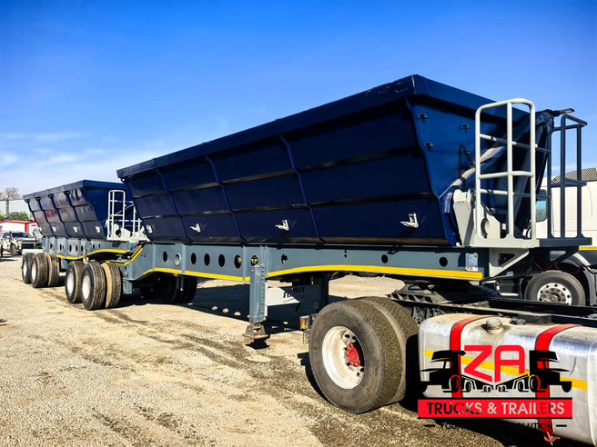 2019 AFRIT 40 CUBE SIDE TIPPER TRAILER